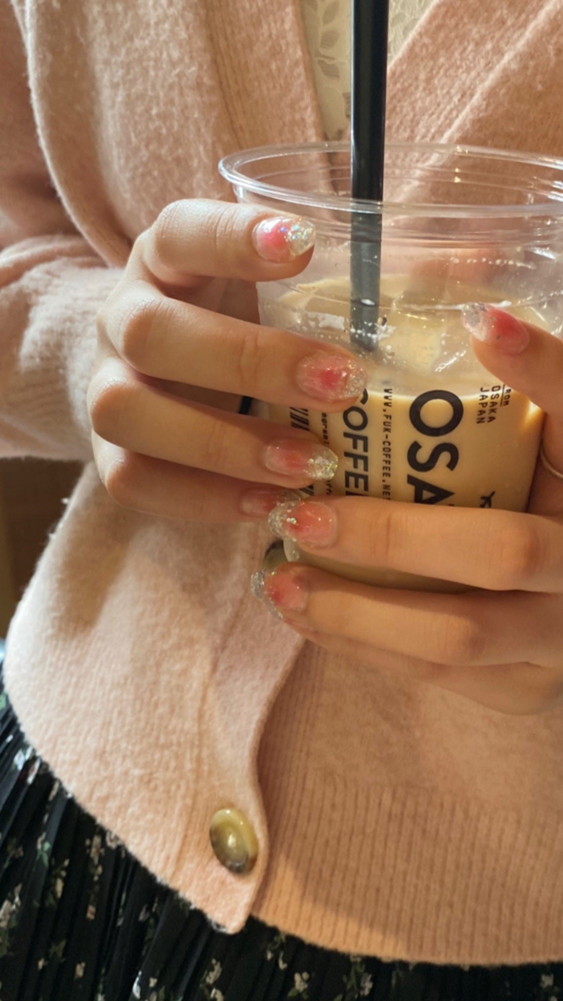 ⭐️ぺろ⭐️『フォロバ100%』 on LIPS 「🩵セルフネイルデザイン集🩵100均とシーインのみの安上がりセル..」(3枚目)