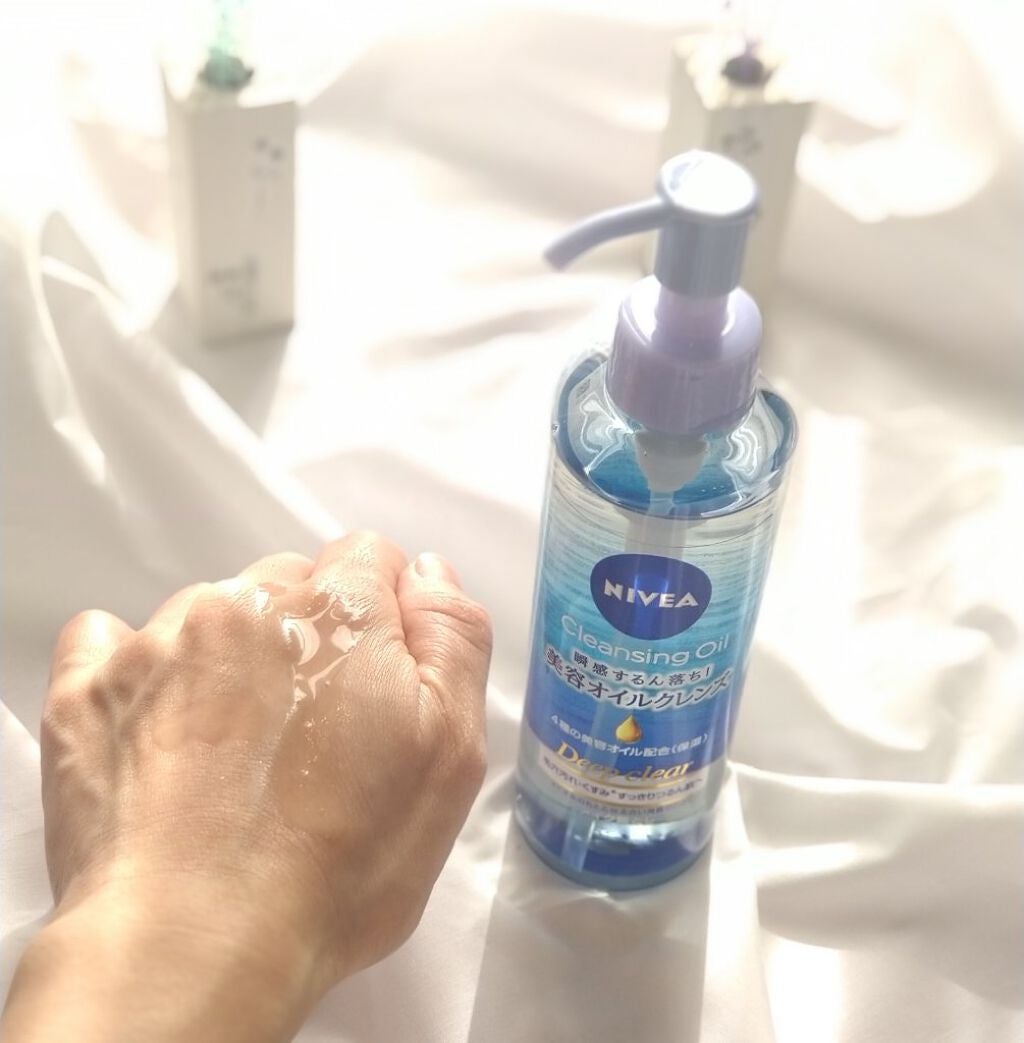 ニベア クレンジングオイル ディープクリア/ニベア/オイルクレンジングを使ったクチコミ(2枚目)