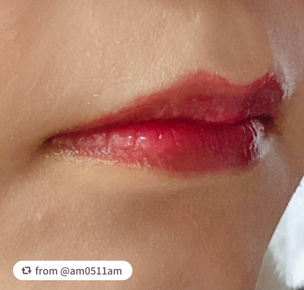 ジューシーラスティングティント/rom&nd/リップティントを使ったクチコミ(4枚目)