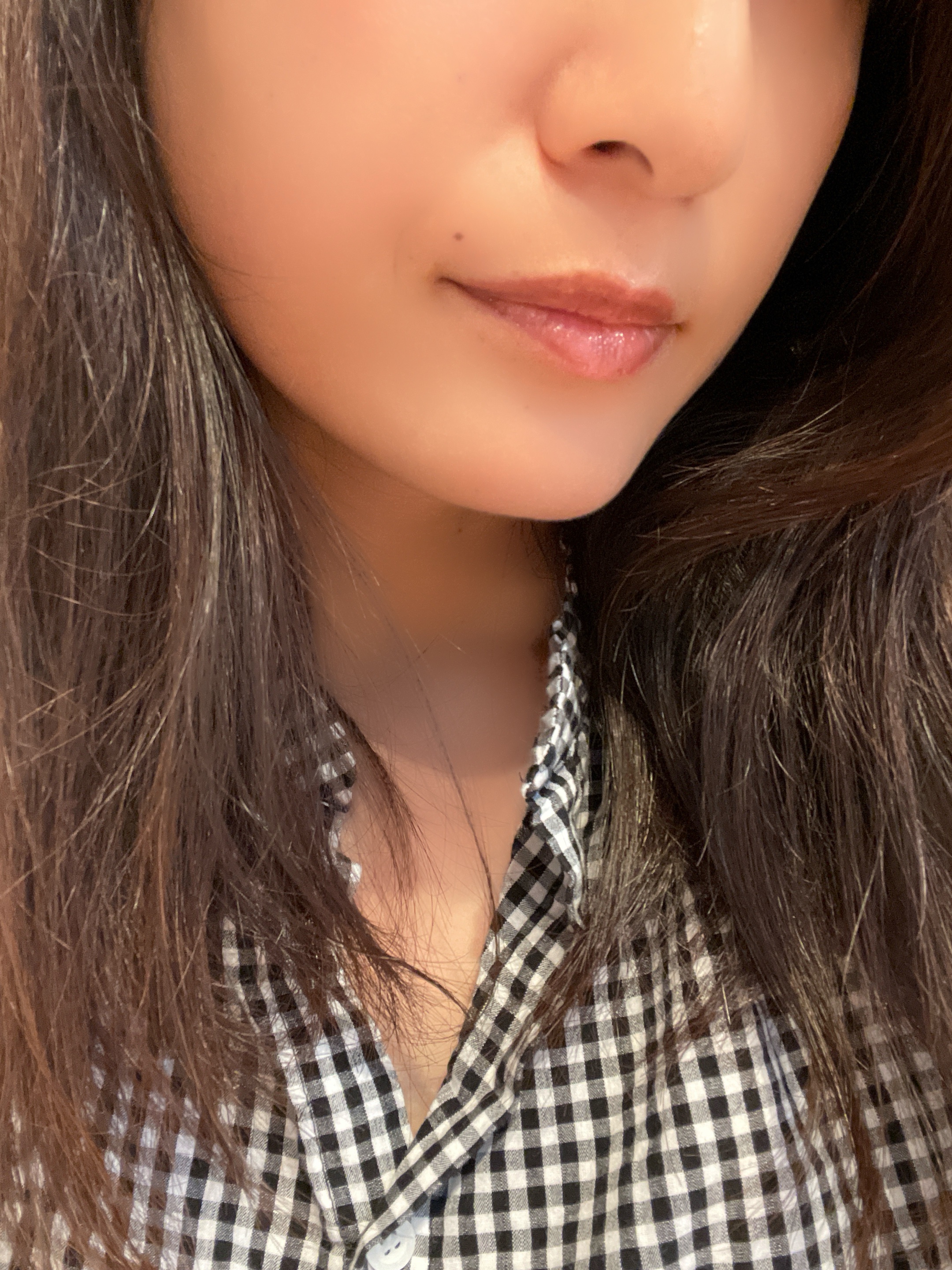 ジューシーパンピンググロス/INTO U/リップグロスを使ったクチコミ（3枚目）