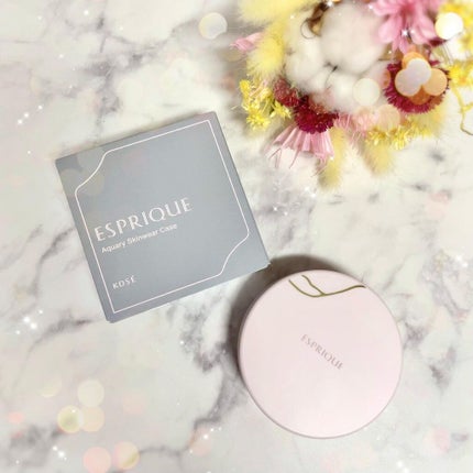 アクアリースキンウェア/ESPRIQUE/クッションファンデーションを使ったクチコミ(7枚目)