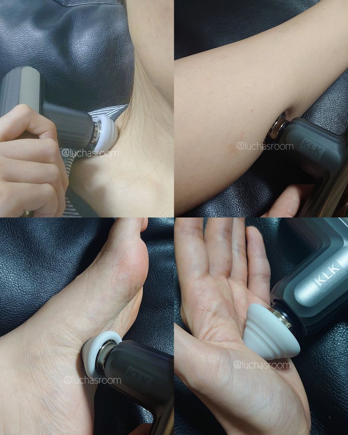 筋膜リリースガン/KLK/マッサージガンを使ったクチコミ(3枚目)