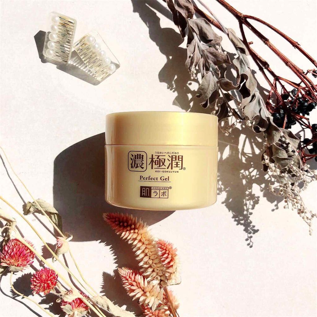 極潤 パーフェクトゲル/肌ラボ/オールインワン化粧品を使ったクチコミ（1枚目）