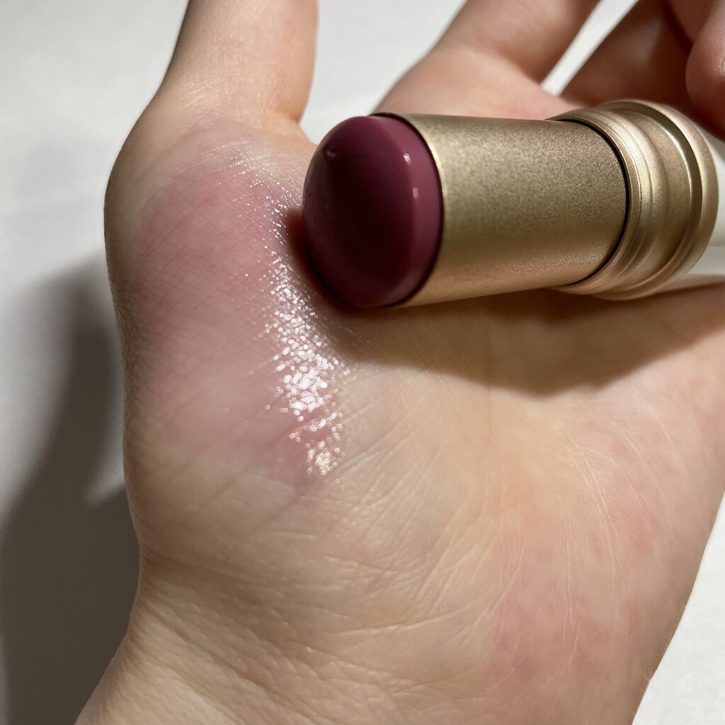 トゥルーディメンションラディアンスバーム TP004 レアスリップ/hince/スティックハイライトを使ったクチコミ（2枚目）