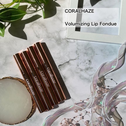 ボリューマイジングフォンデュリップ/Coralhaze/口紅を使ったクチコミ(2枚目)