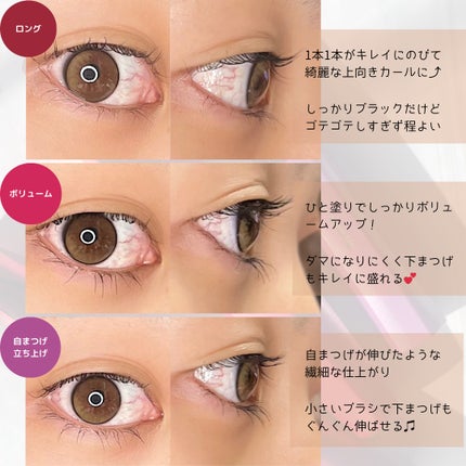「塗るつけまつげ」ロングタイプ/デジャヴュ/マスカラを使ったクチコミ(4枚目)