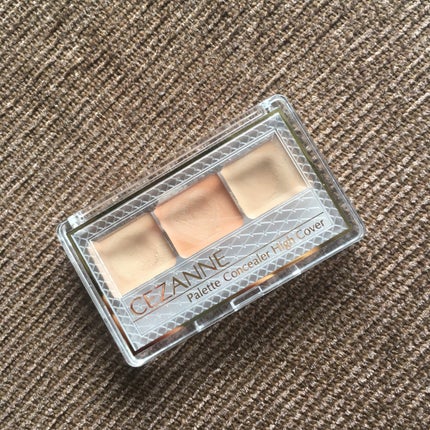パレットコンシーラー ハイカバー/CEZANNE/パレットコンシーラーを使ったクチコミ(1枚目)