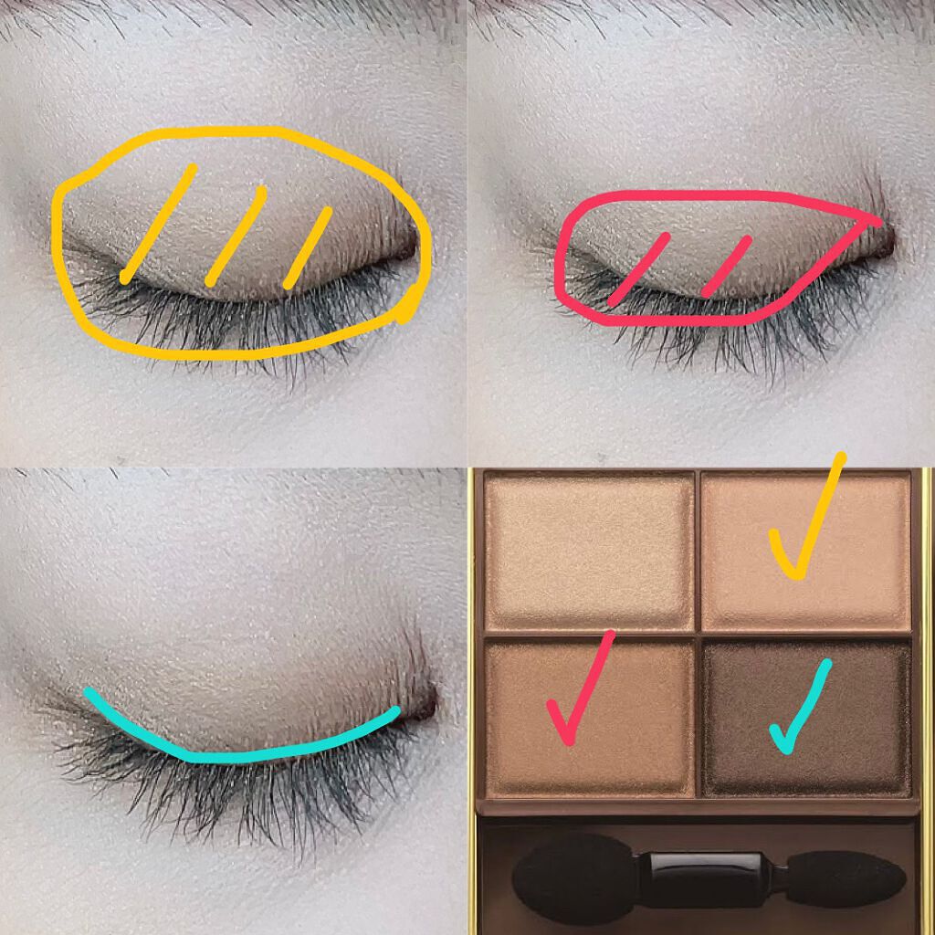 スキニーリッチシャドウ/excel/アイシャドウパレットを使ったクチコミ(2枚目)