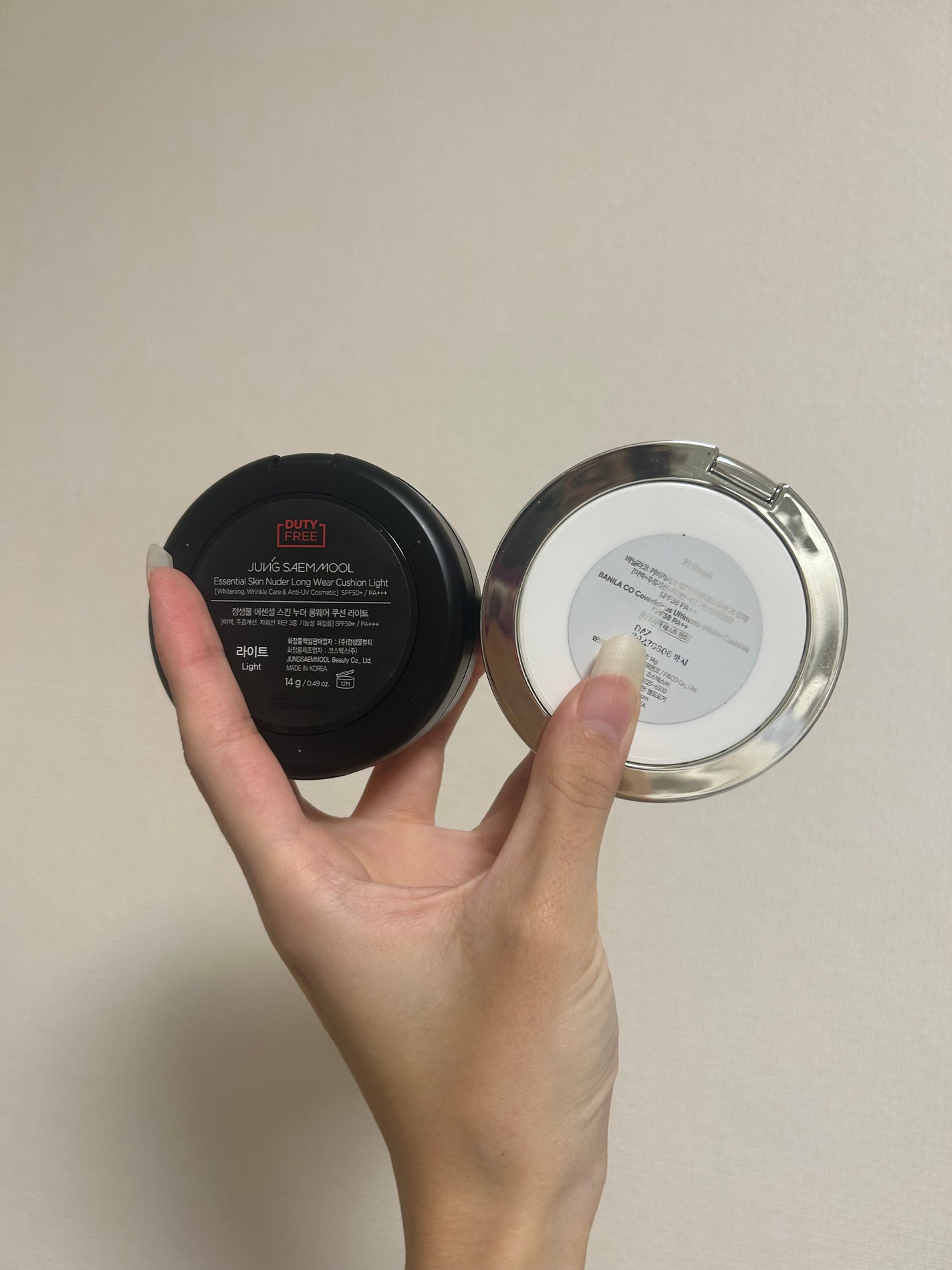 ジョンセンムル スキンヌーダーロングウェアクッション/JUNG SAEM MOOL/クッションファンデーションを使ったクチコミ(2枚目)