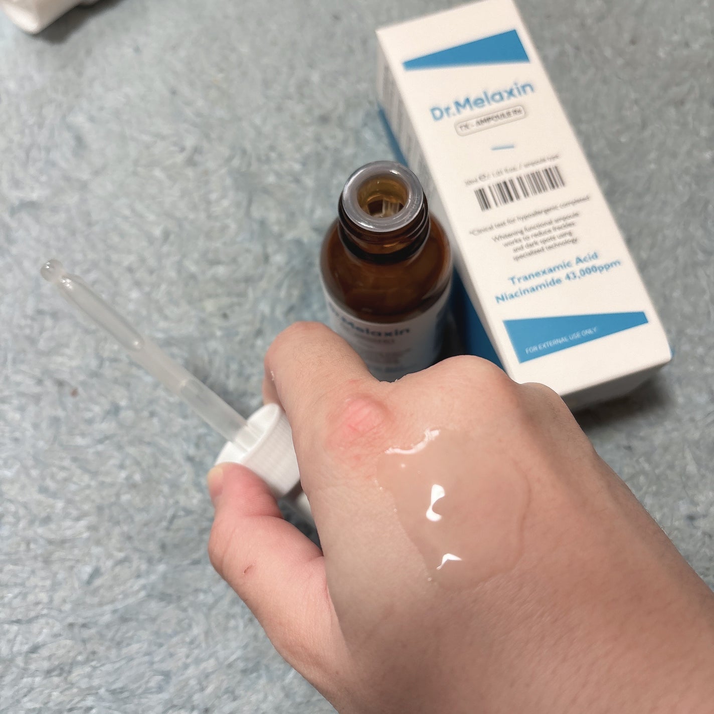 TX - AMPOULE Rx/Dr.Melaxin/美容液を使ったクチコミ(1枚目)