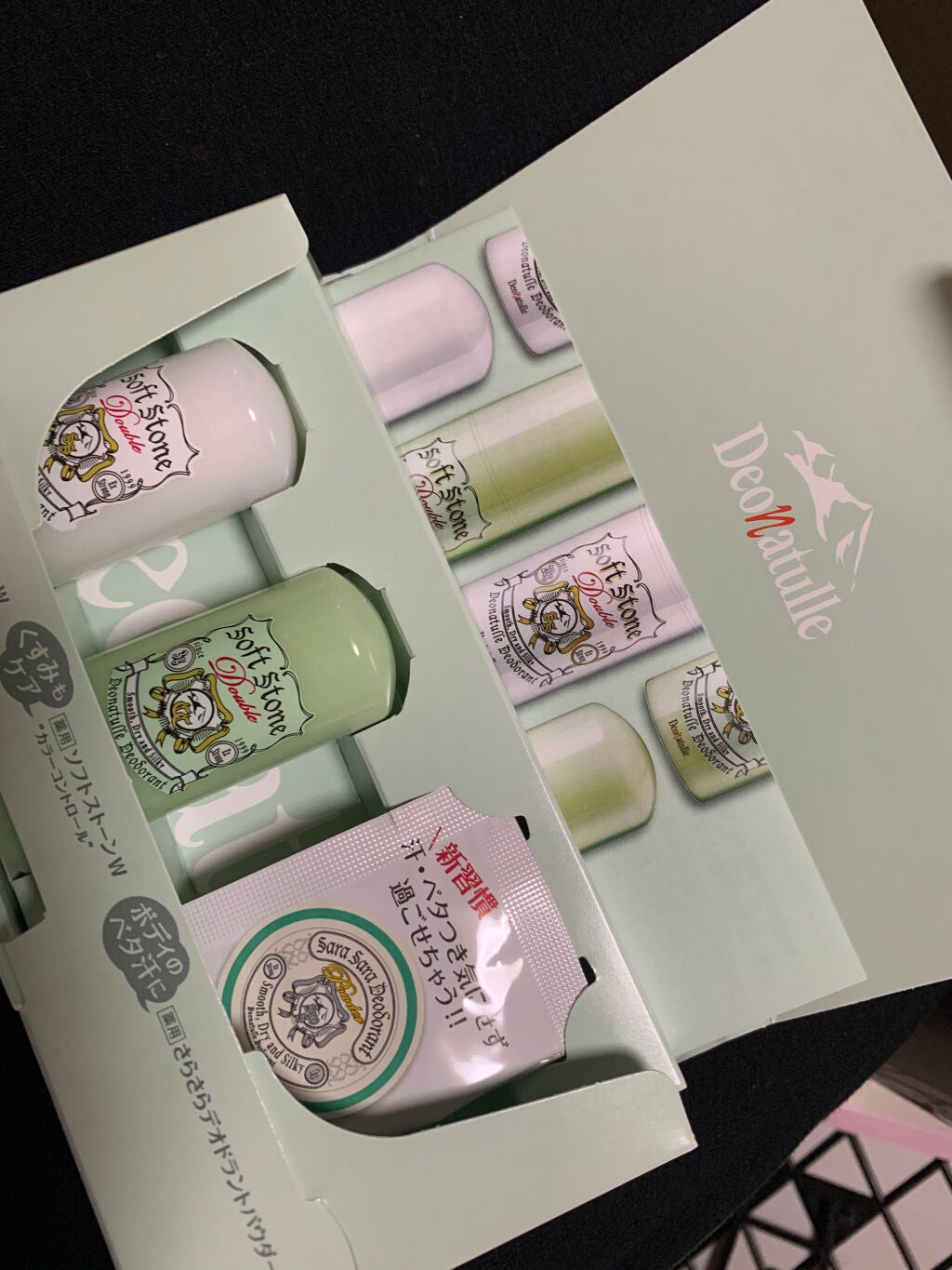 薬用ソフトストーンW/デオナチュレ/デオドラント・制汗剤を使ったクチコミ(2枚目)