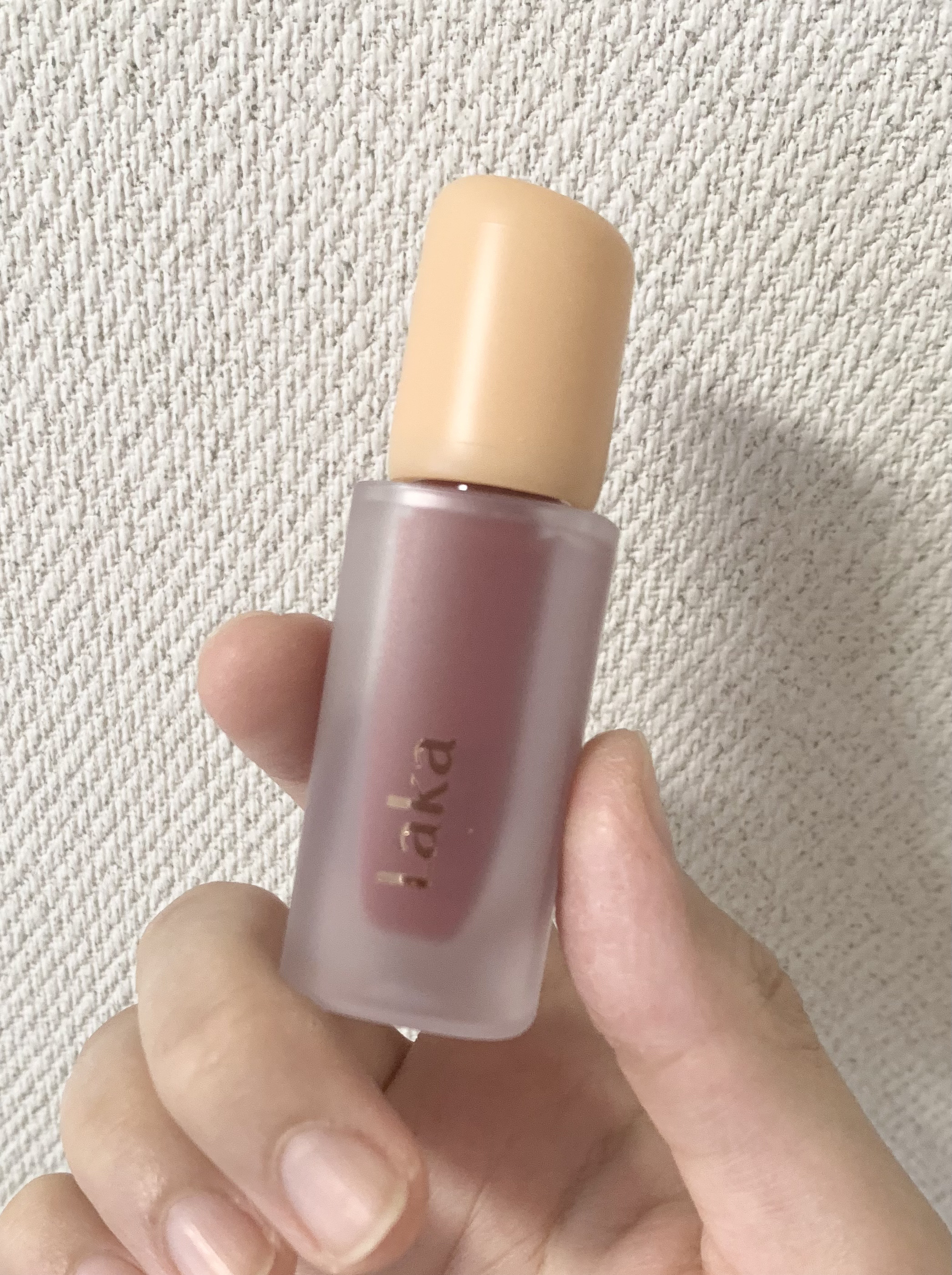 フルーティーグラムティント 104 チェリー/Laka/リップティントを使ったクチコミ（1枚目）