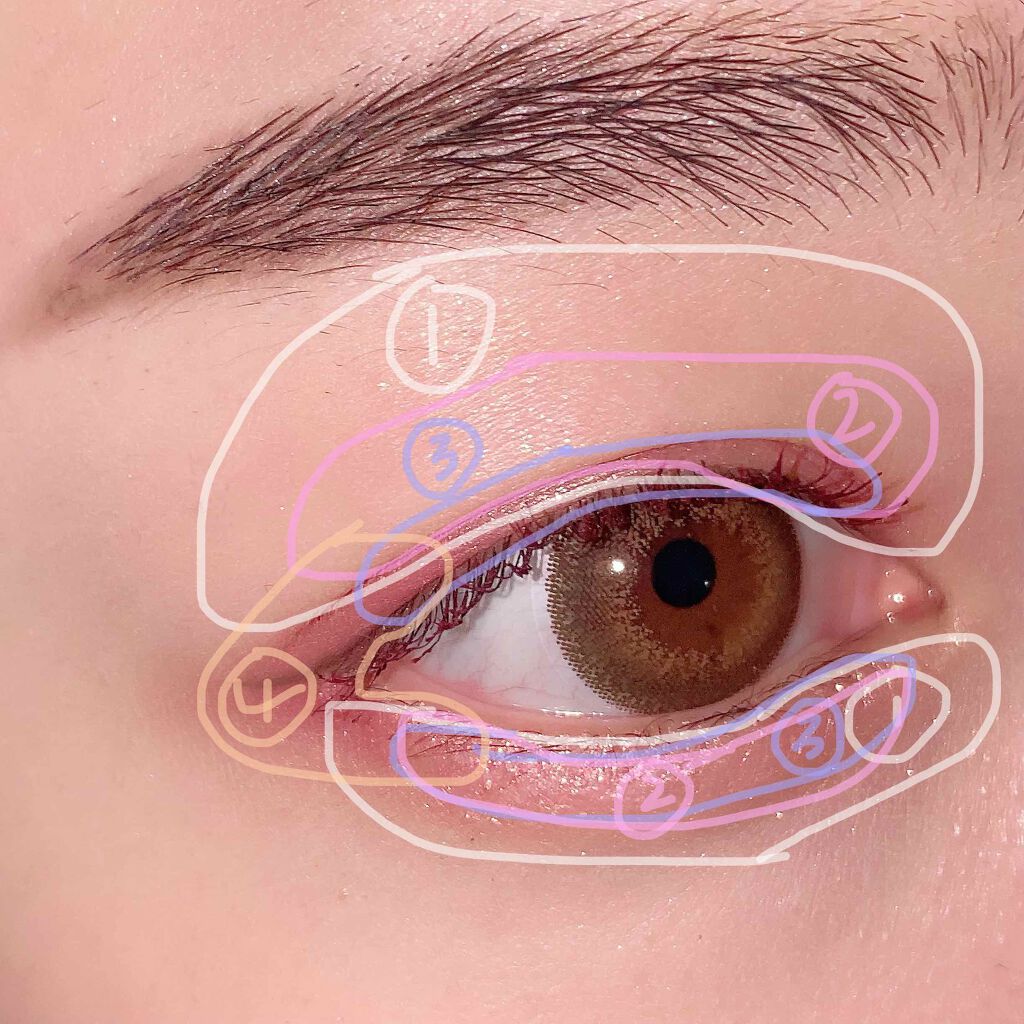 カスタムシャドウ 05 クラシックメモリー/ドーリーウインク/単色アイシャドウを使ったクチコミ（3枚目）