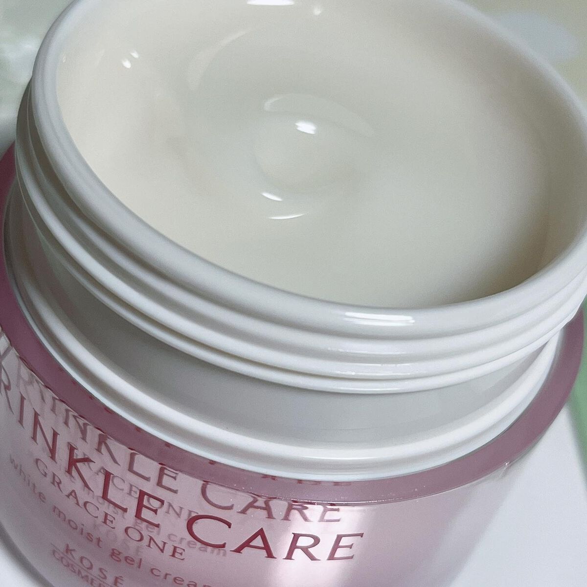 リンクルケア ホワイト モイストジェルクリーム/グレイスワン/オールインワン化粧品を使ったクチコミ（2枚目）