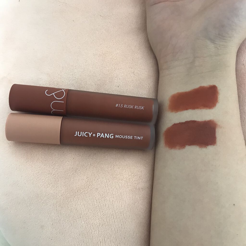 ジューシーパン ムースティント/A’pieu/リップティントを使ったクチコミ（2枚目）