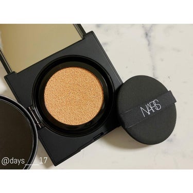 ナチュラルラディアント ロングウェア クッションファンデーション 5877/NARS/クッションファンデーションを使ったクチコミ（1枚目）