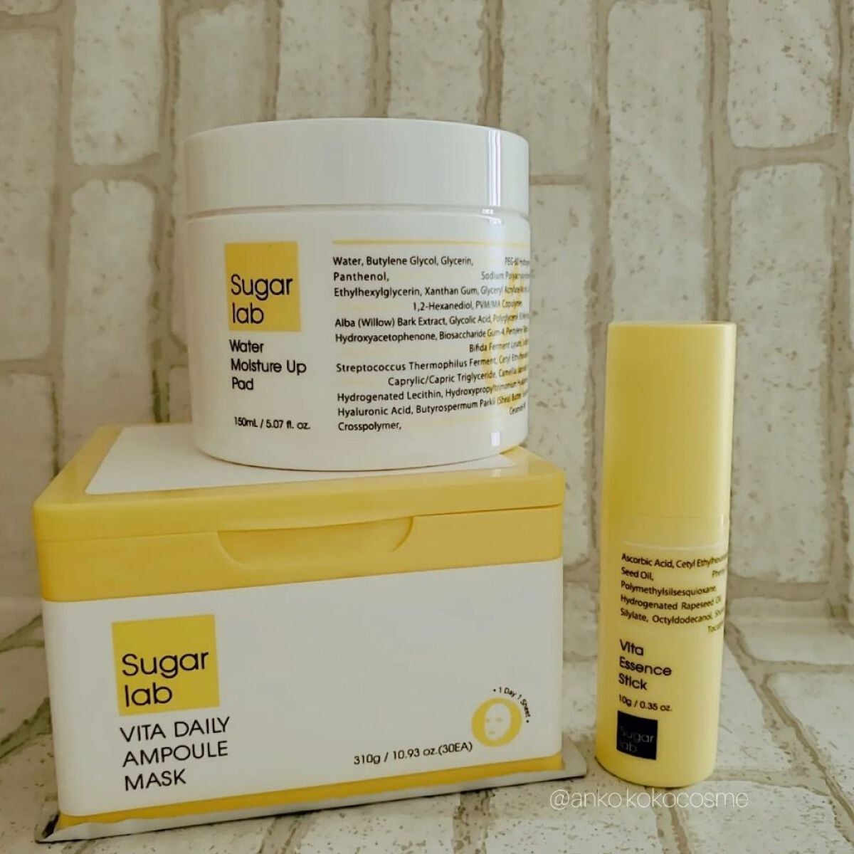 ウォーターモイスチャーアップパッド/Sugar Lab/トナーパッドを使ったクチコミ(1枚目)