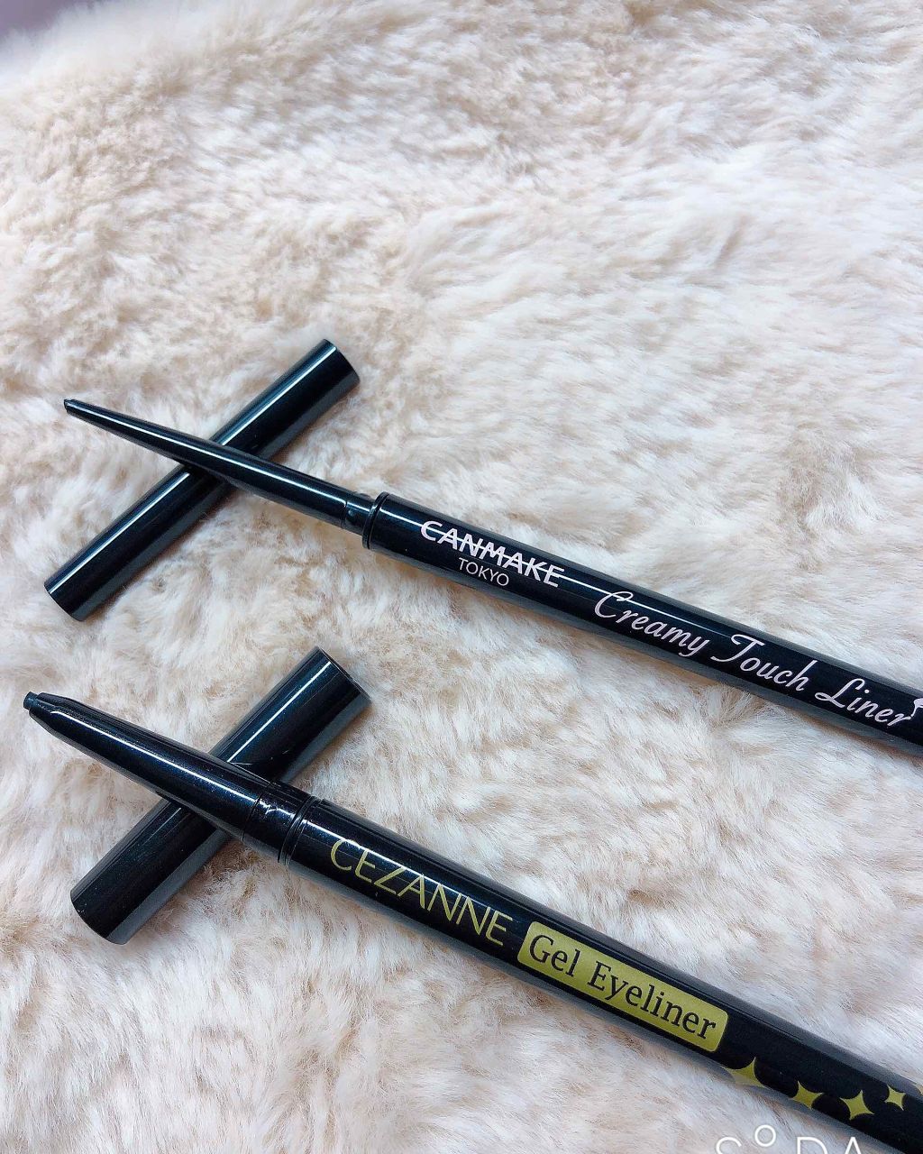 ジェルアイライナー/CEZANNE/ジェルアイライナーを使ったクチコミ（2枚目）