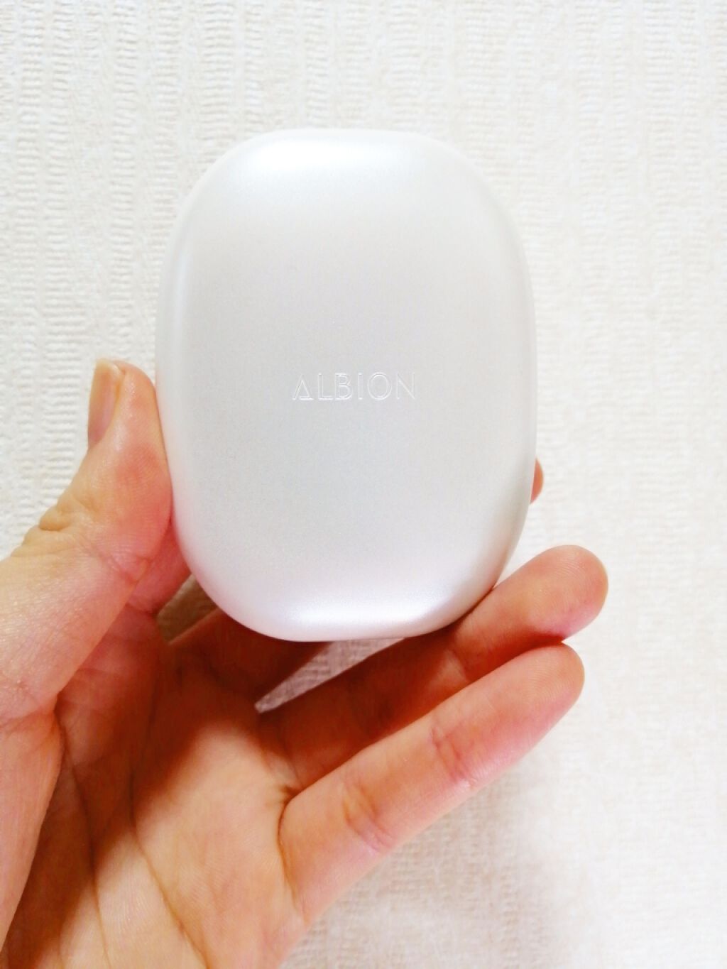 ホワイト パウダレスト/ALBION/パウダーファンデーションを使ったクチコミ（1枚目）