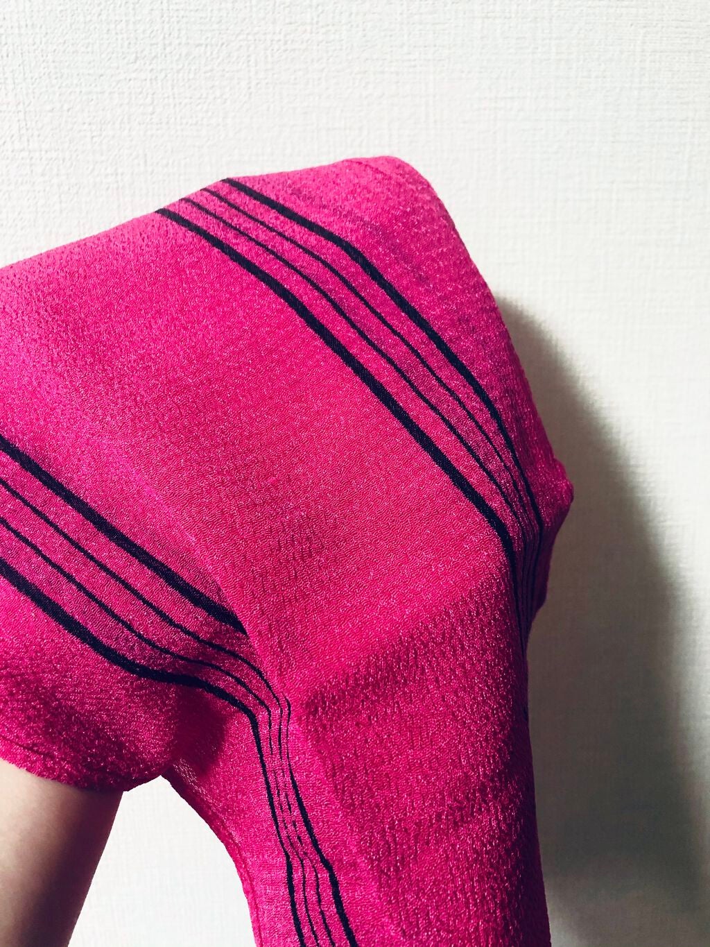 あかすりタオル/DAISO/バスグッズを使ったクチコミ(2枚目)