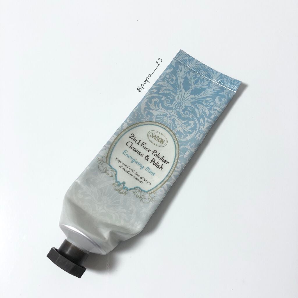 フェイスポリッシャー リフレッシング(ミント)/SABON/スクラブ・ゴマージュを使ったクチコミ(1枚目)