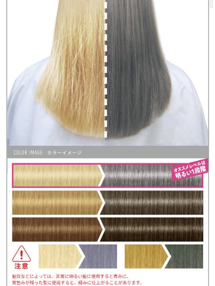 ボンディング・メタリックス/got2b/ヘアカラーを使ったクチコミ(1枚目)