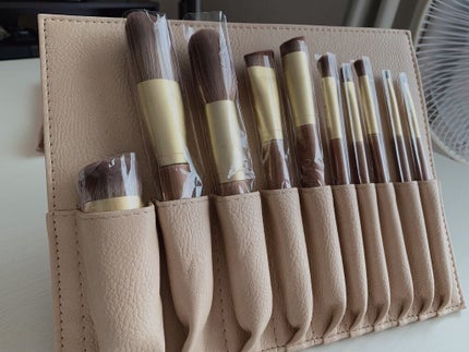 SIXPLUS X MARILYN 10本メイクアップブラシセット/SIXPLUS/メイクブラシを使ったクチコミ(2枚目)