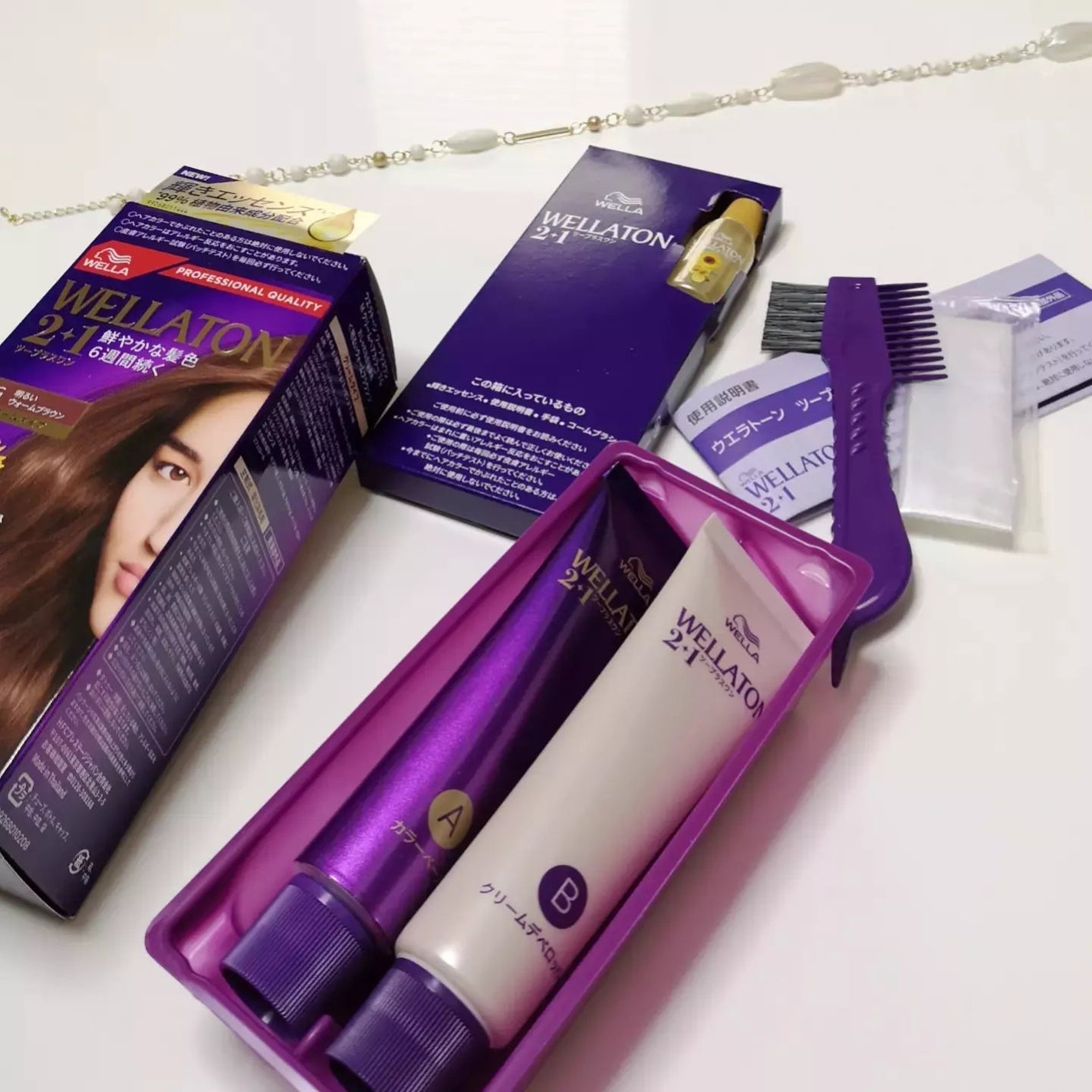 ウエラトーン ツープラスワン クリームタイプ/ウエラ/ヘアカラーを使ったクチコミ(3枚目)