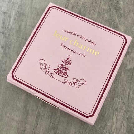 マテリアルカラーパレット/leur charme/アイシャドウパレットを使ったクチコミ(4枚目)