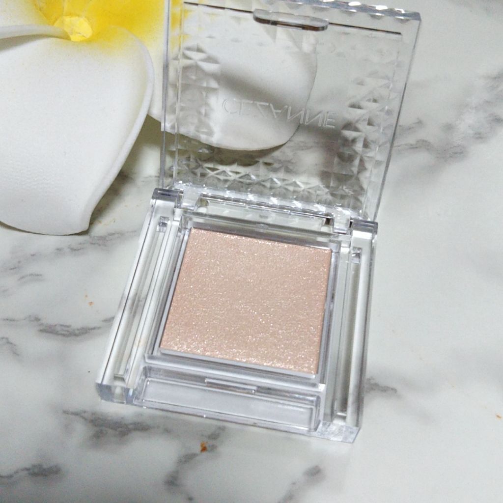 シングルカラーアイシャドウ/CEZANNE/単色アイシャドウを使ったクチコミ（2枚目）