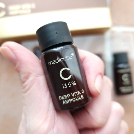 ディープビタCクリーム/MEDICUBE/フェイスクリームを使ったクチコミ(3枚目)