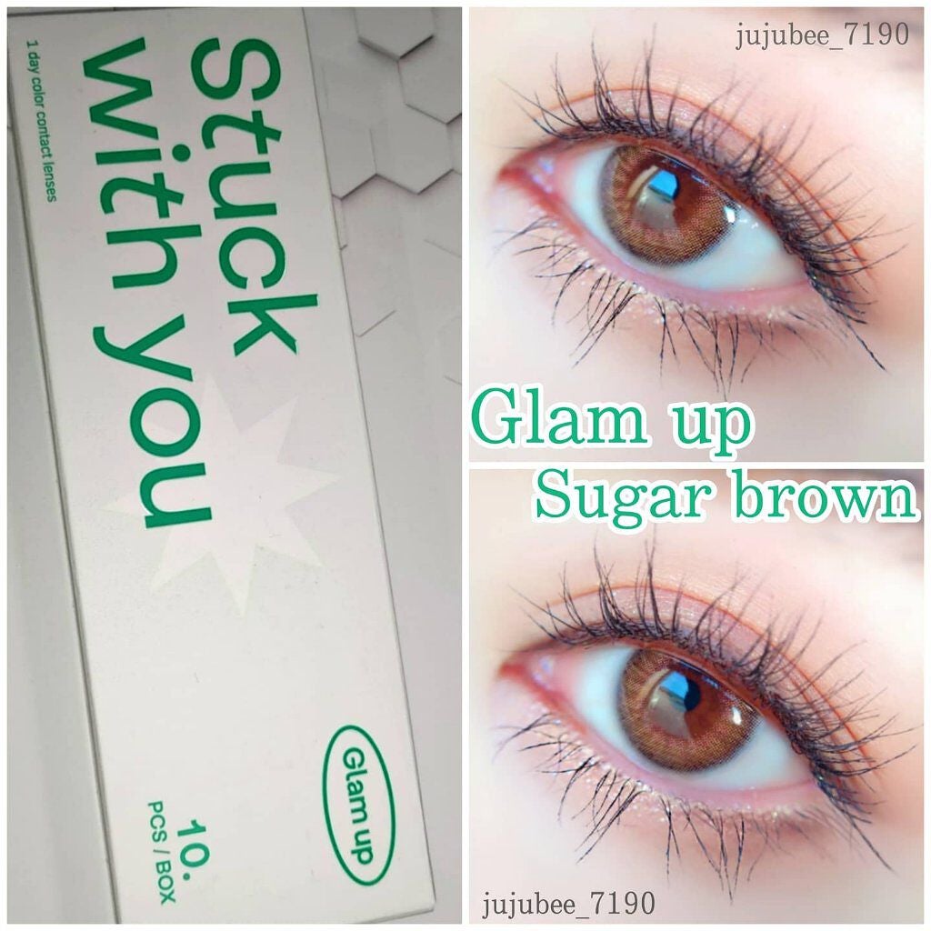 グラムアップ ワンデー/Glam up/ワンデー(1DAY)カラコンを使ったクチコミ(1枚目)