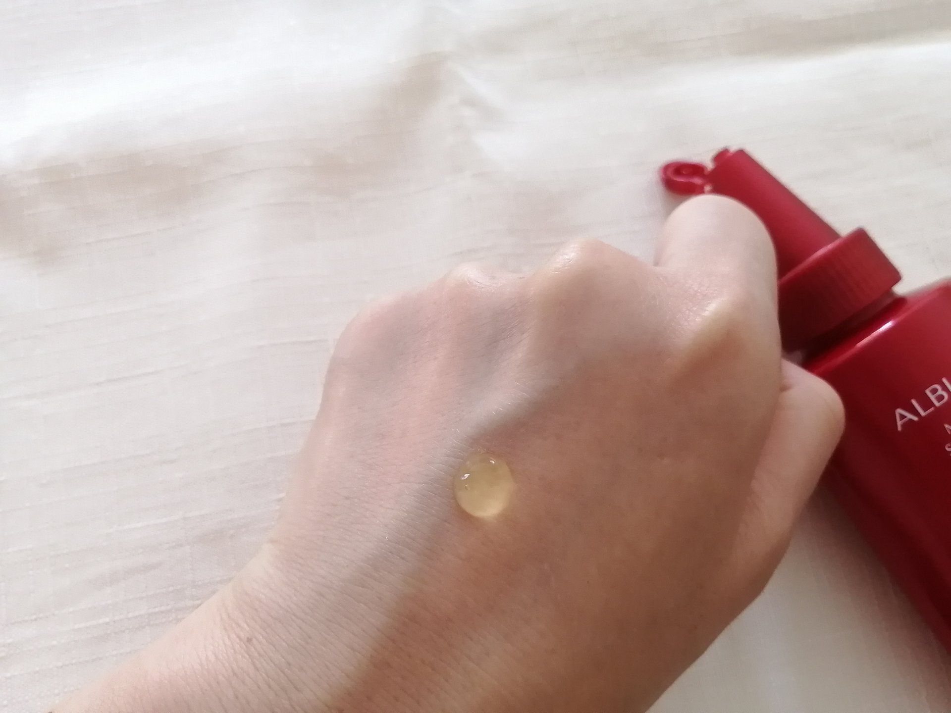 モーニング スイッチジュレ/ALBLANC/美容液を使ったクチコミ（3枚目）