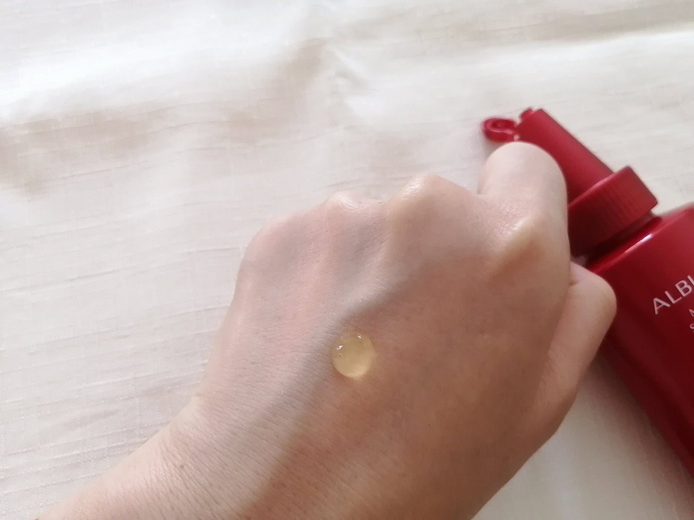 モーニング スイッチジュレ/ALBLANC/美容液を使ったクチコミ(3枚目)