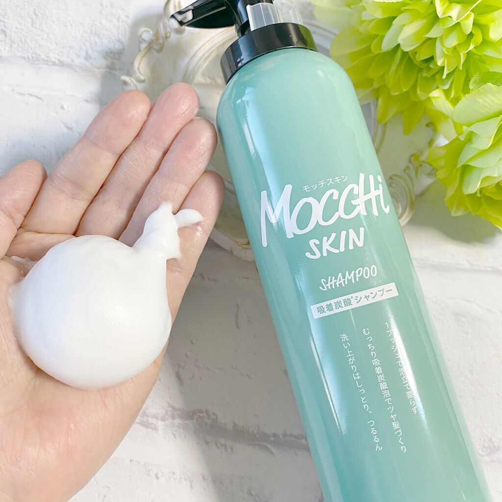 吸着スパークリングシャンプー /MoccHi SKIN/市販シャンプー by fuka712