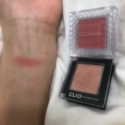 シングルカラーアイシャドウ/CEZANNE/単色アイシャドウを使ったクチコミ(2枚目)