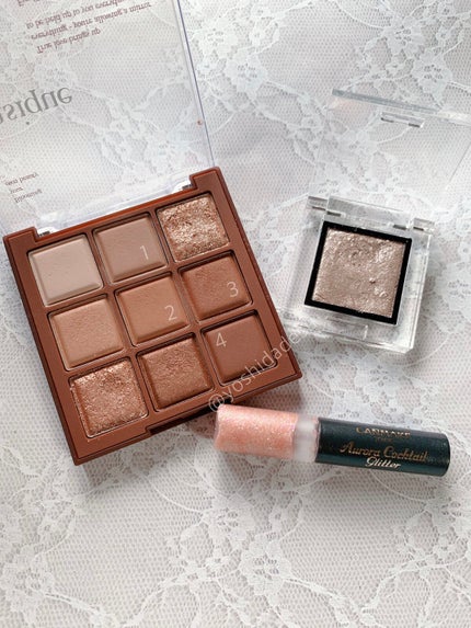 オーロラカクテルグリッター/キャンメイク/アイシャドウを使ったクチコミ(3枚目)