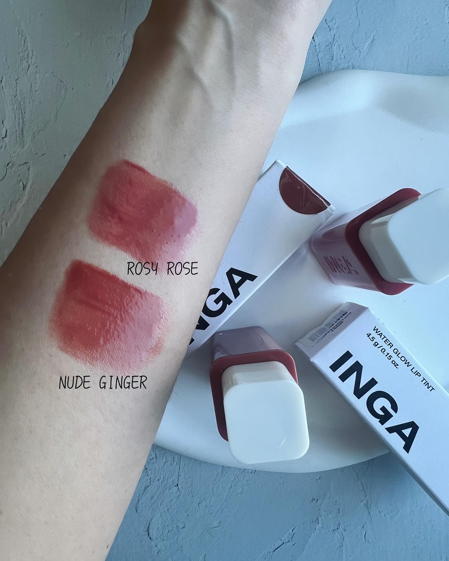 ウォーターグローリップティント/INGA/リップティントを使ったクチコミ（3枚目）