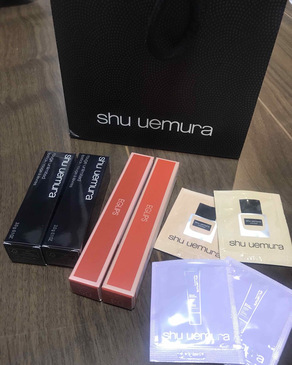 ルージュ アンリミテッド/shu uemura/口紅を使ったクチコミ(1枚目)