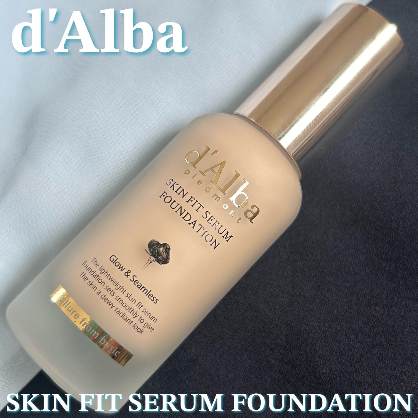 スキンフィットセラムファンデーション/ダルバ/ファンデーションを使ったクチコミ(1枚目)