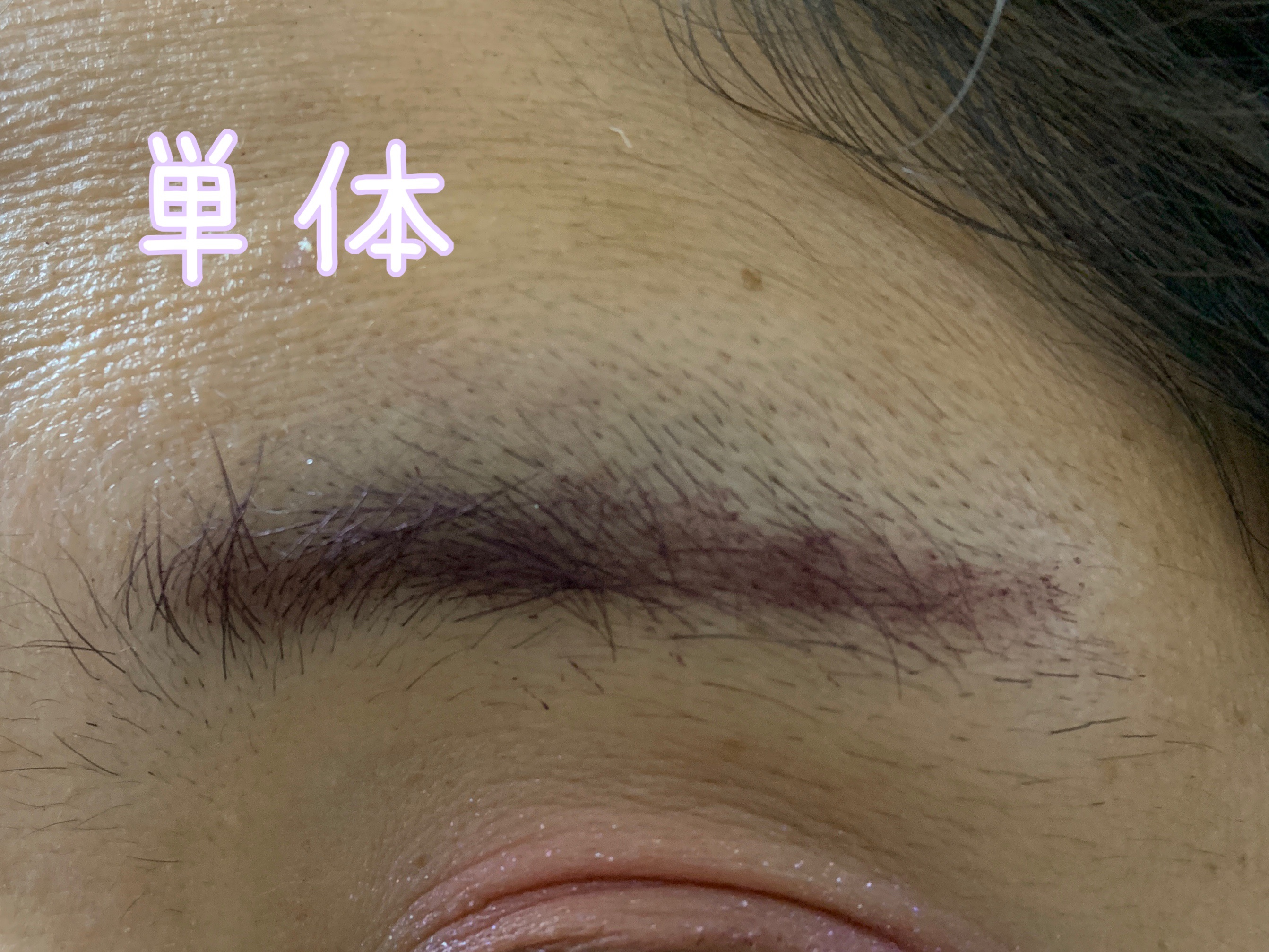 スマートミニアイブロウカラー N02 おしゃれパープル/キャンメイク/眉マスカラを使ったクチコミ（1枚目）