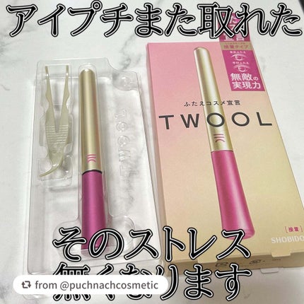 TWOOL ダブルアイリッドグルー/SHOBIDO/二重まぶた用アイテムを使ったクチコミ(1枚目)