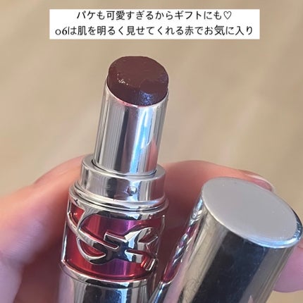 YSL ラブシャイン キャンディグレーズ/YVES SAINT LAURENT BEAUTE/口紅を使ったクチコミ(3枚目)