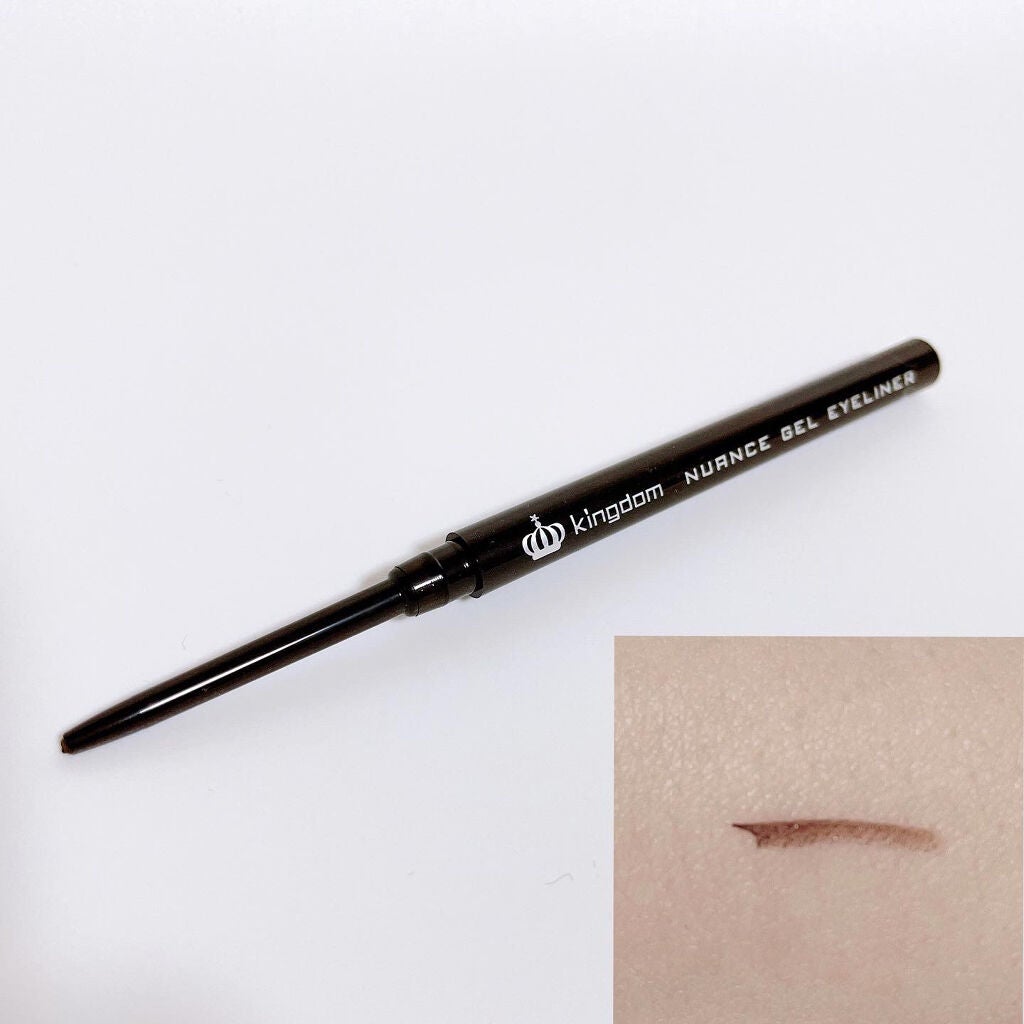 ニュアンスジェルアイライナーWP/キングダム/ジェルアイライナーを使ったクチコミ(3枚目)