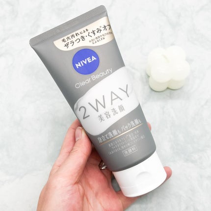 ニベア2WAY美容洗顔/ニベア/洗顔フォームを使ったクチコミ(2枚目)