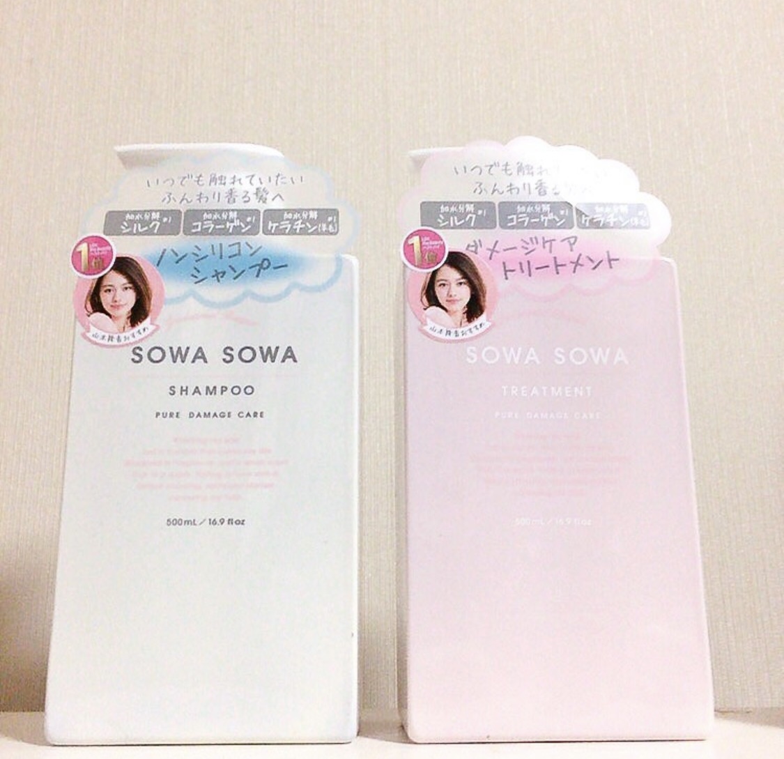sowasowaピュアダメージケアシャンプー／トリートメント/SOWA SOWA/市販シャンプーを使ったクチコミ（1枚目）