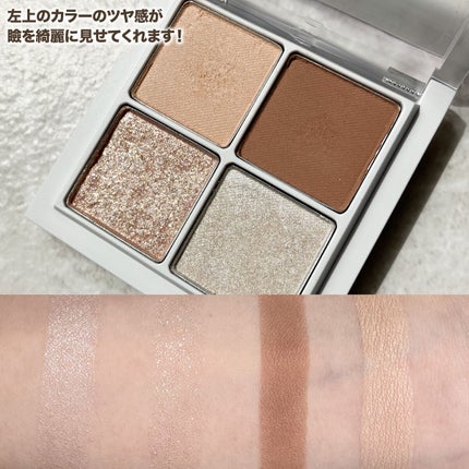 THE アイパレR/b idol/アイシャドウパレットを使ったクチコミ(3枚目)