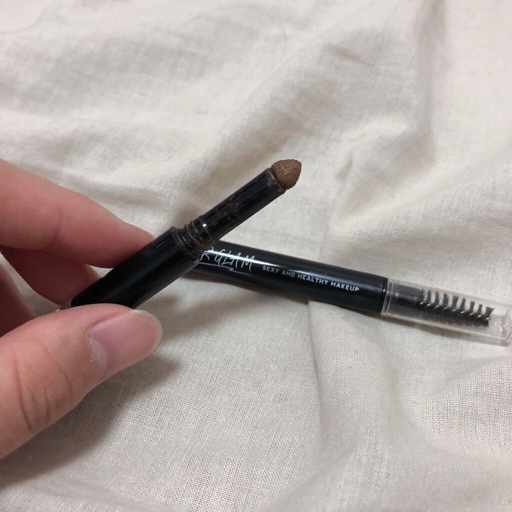 UR GLAM　3WAY EYEBROW PENCIL（3WAYアイブロウペンシル）/U R GLAM/アイブロウペンシルを使ったクチコミ（3枚目）