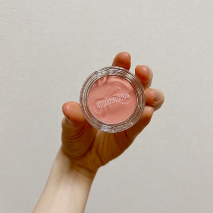 ミニュム リボンパウダーチーク/minum/パウダーチークを使ったクチコミ(1枚目)