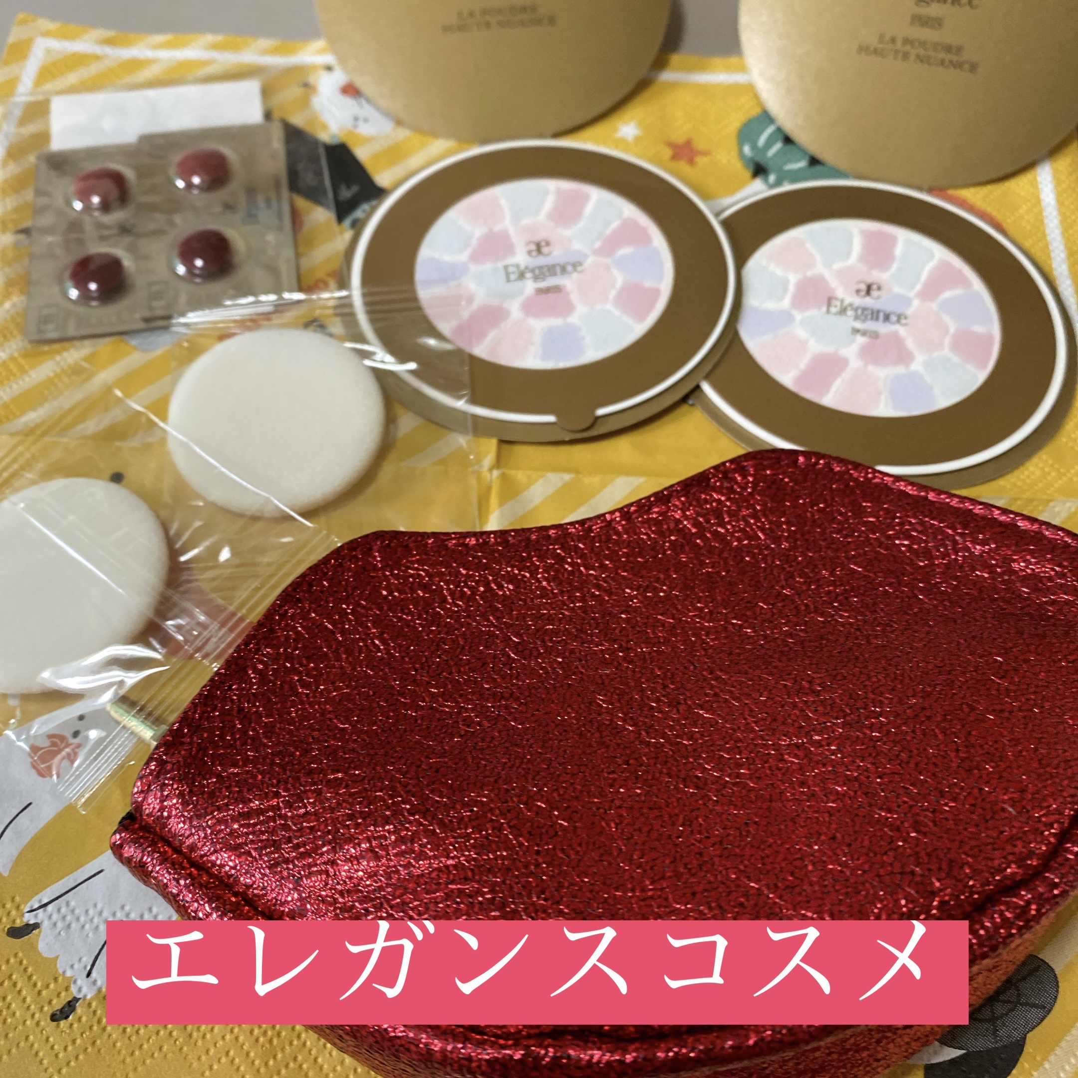 ラ プードル オートニュアンス/Elégance/プレストパウダーを使ったクチコミ（1枚目）